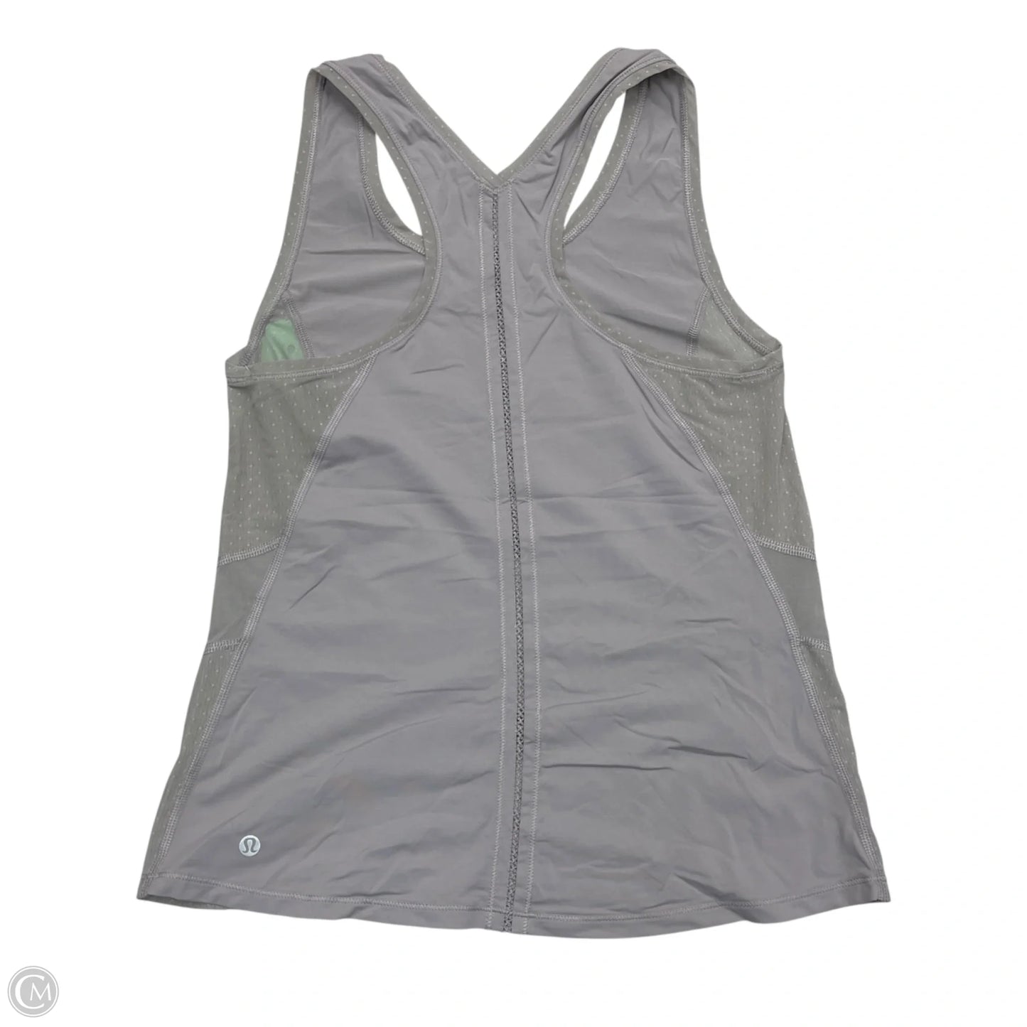 Athletic Tank Top By Lululemon In Grey, Size: S