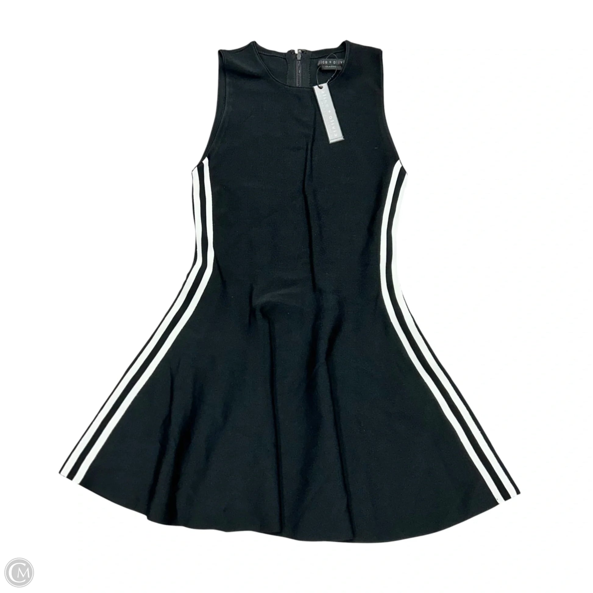 Dress Designer By Alice + Olivia In Black & White, Size: S – Clothes Mentor West Chester PA #178