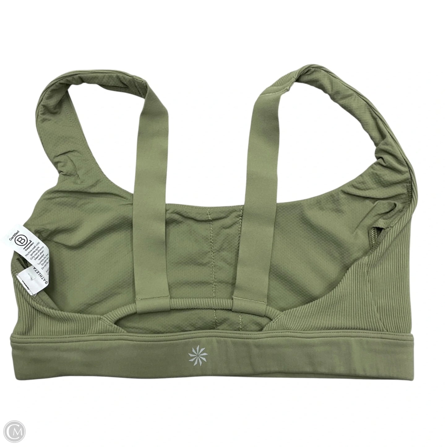Athletic Bra By Athleta In Green, Size: Xs