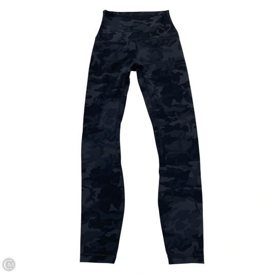Athletic Leggings By Lululemon In Camouflage Print, Size: Xs