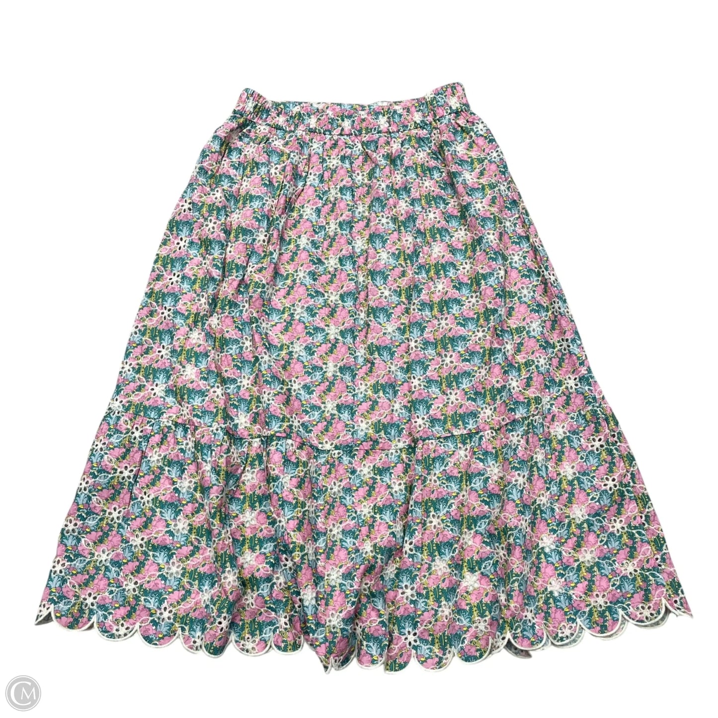 Skirt Maxi By Hyacinth House In Blue & Pink, Size: M