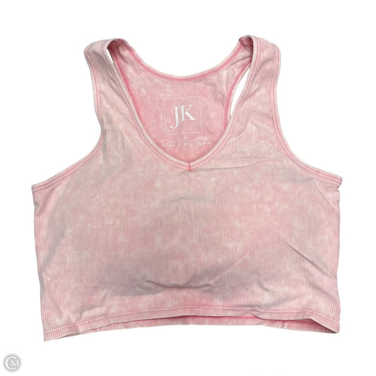Athletic Bra By Jady K In Pink, Size: 2x