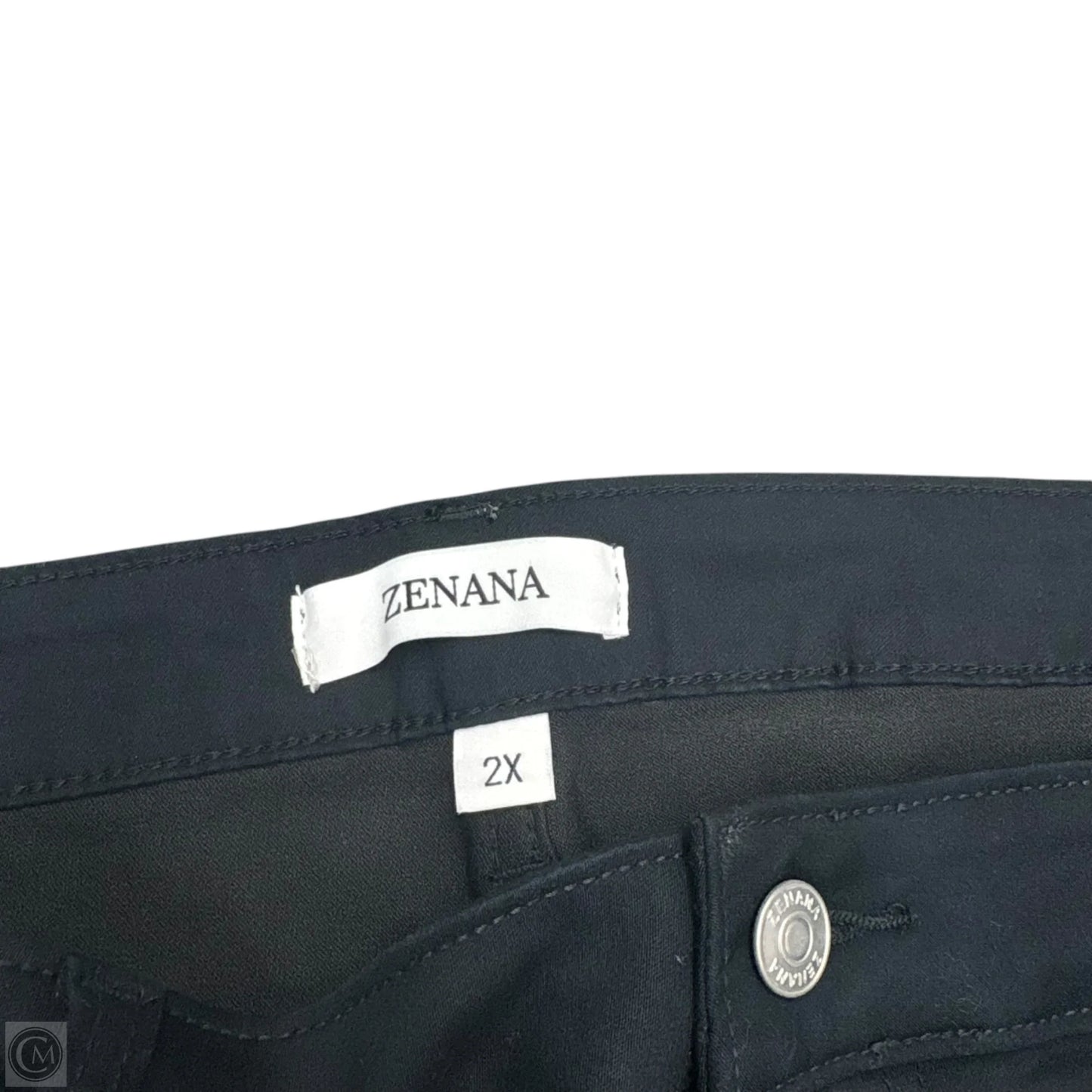 Shorts By Zenana In Black, Size: 2x