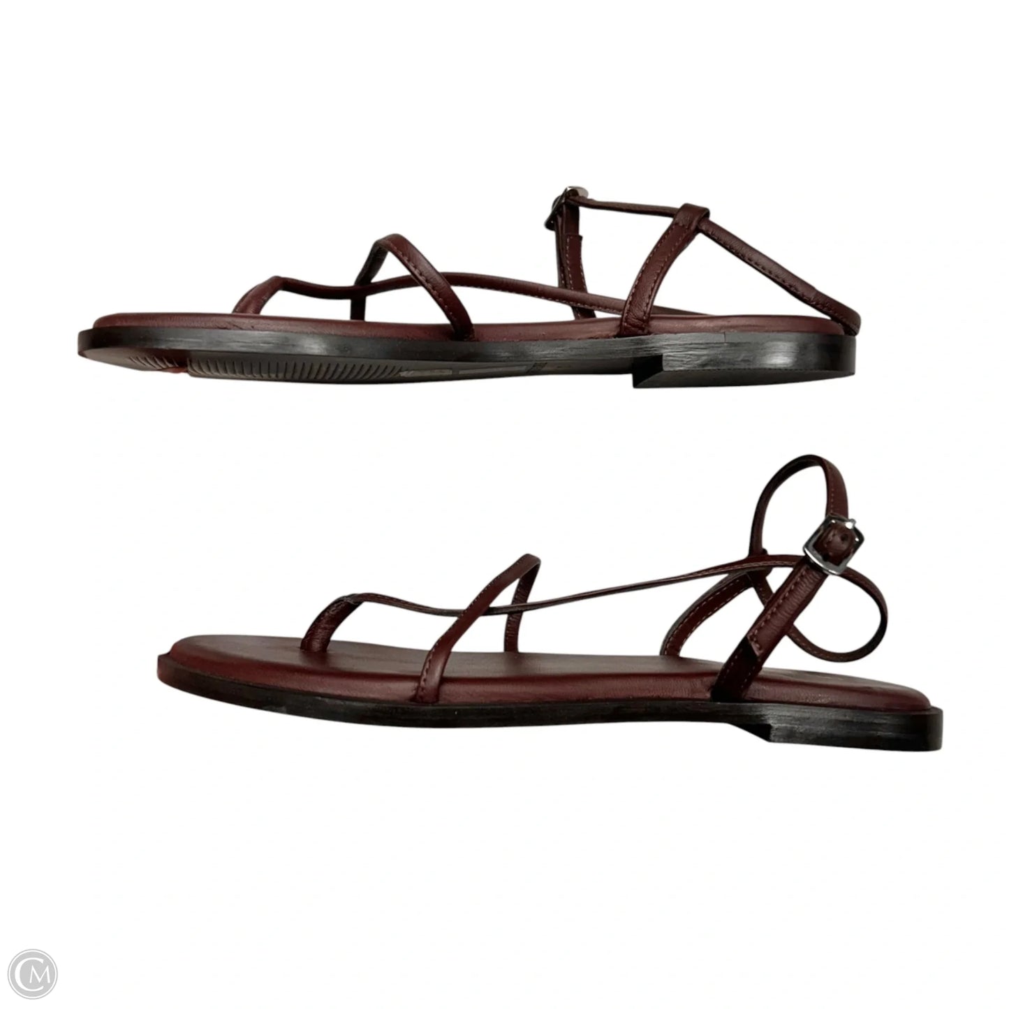 Sandals Flats By Free People In Maroon, Size: 7