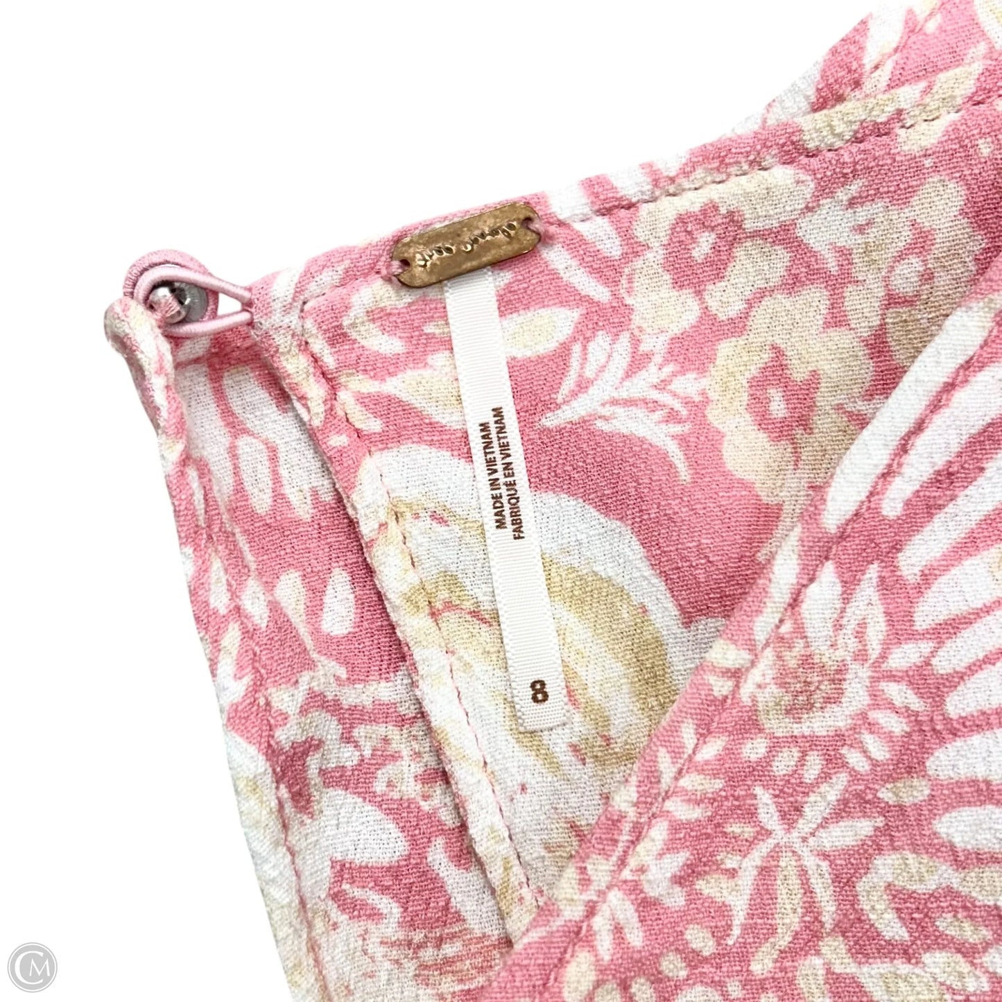Dress Casual Maxi By Free People In Pink & White, Size: M