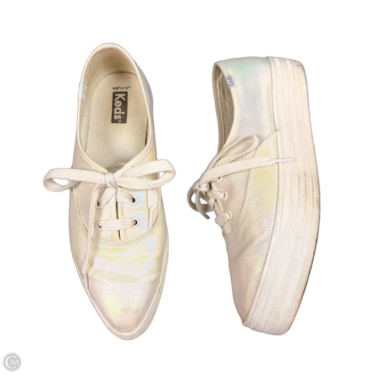 Shoes Sneakers Platform By Keds In White, Size: 8