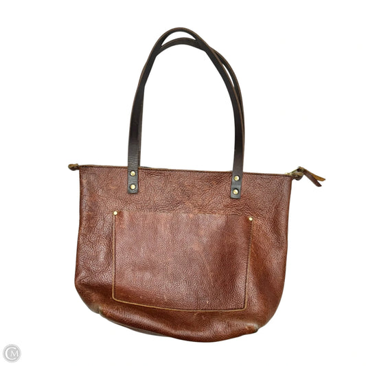 Tote By Portland Leather, Size: Medium