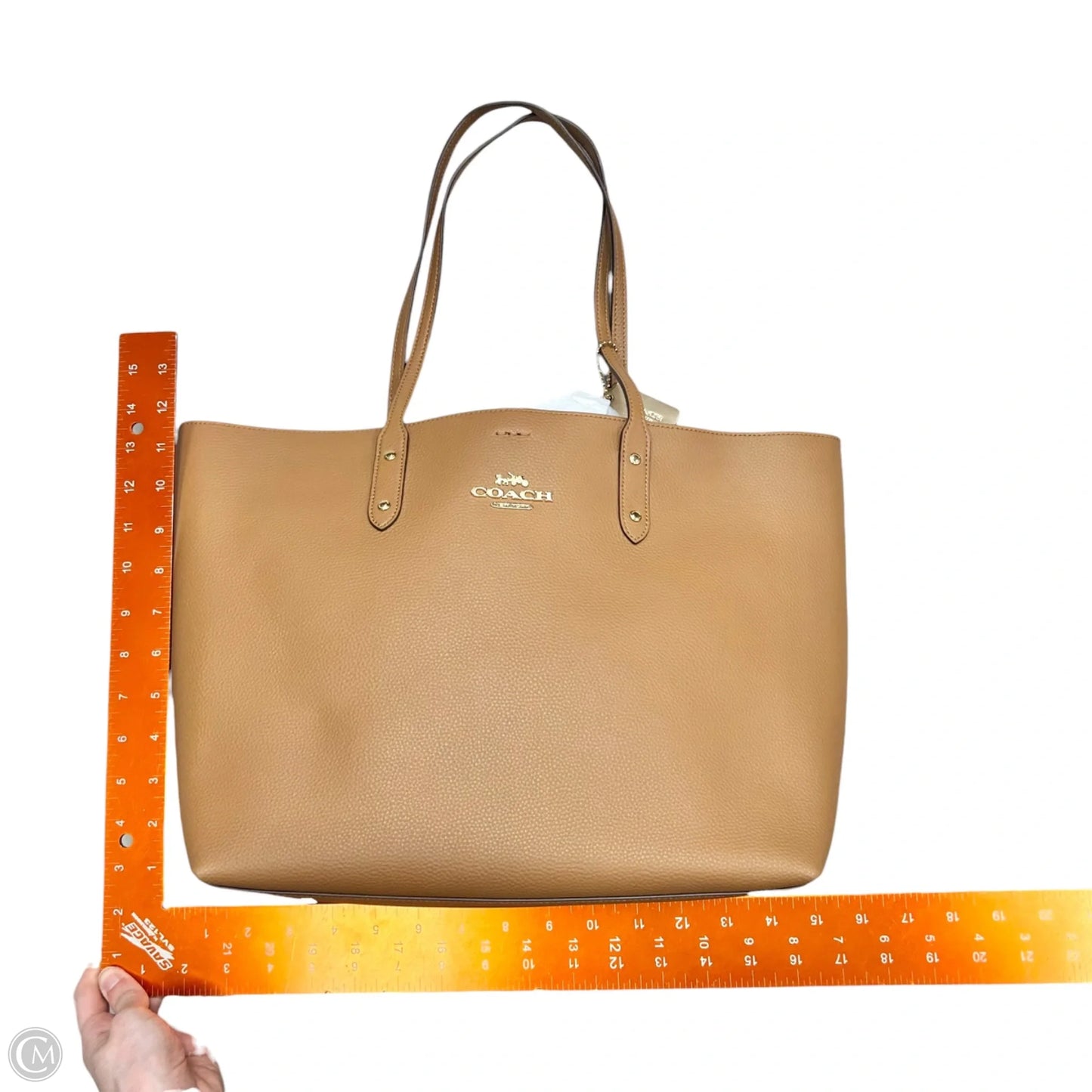 Tote Designer By Coach, Size: Large