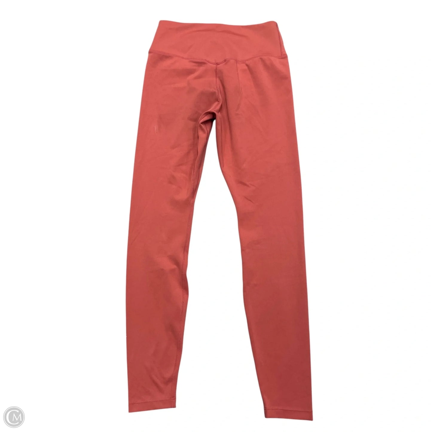 Athletic Leggings By Nike Apparel In Coral, Size: S
