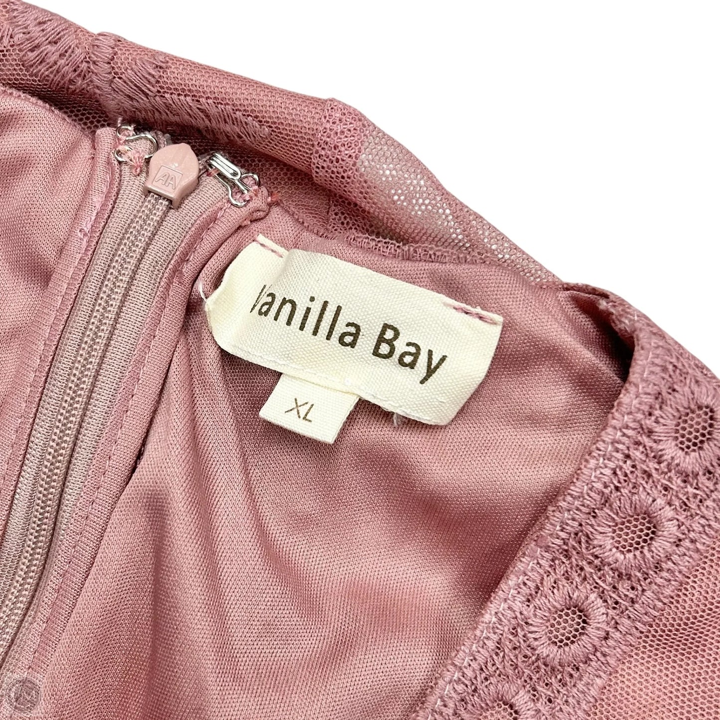 Dress Casual Maxi By Vanilla Bay In Mauve, Size: Xl