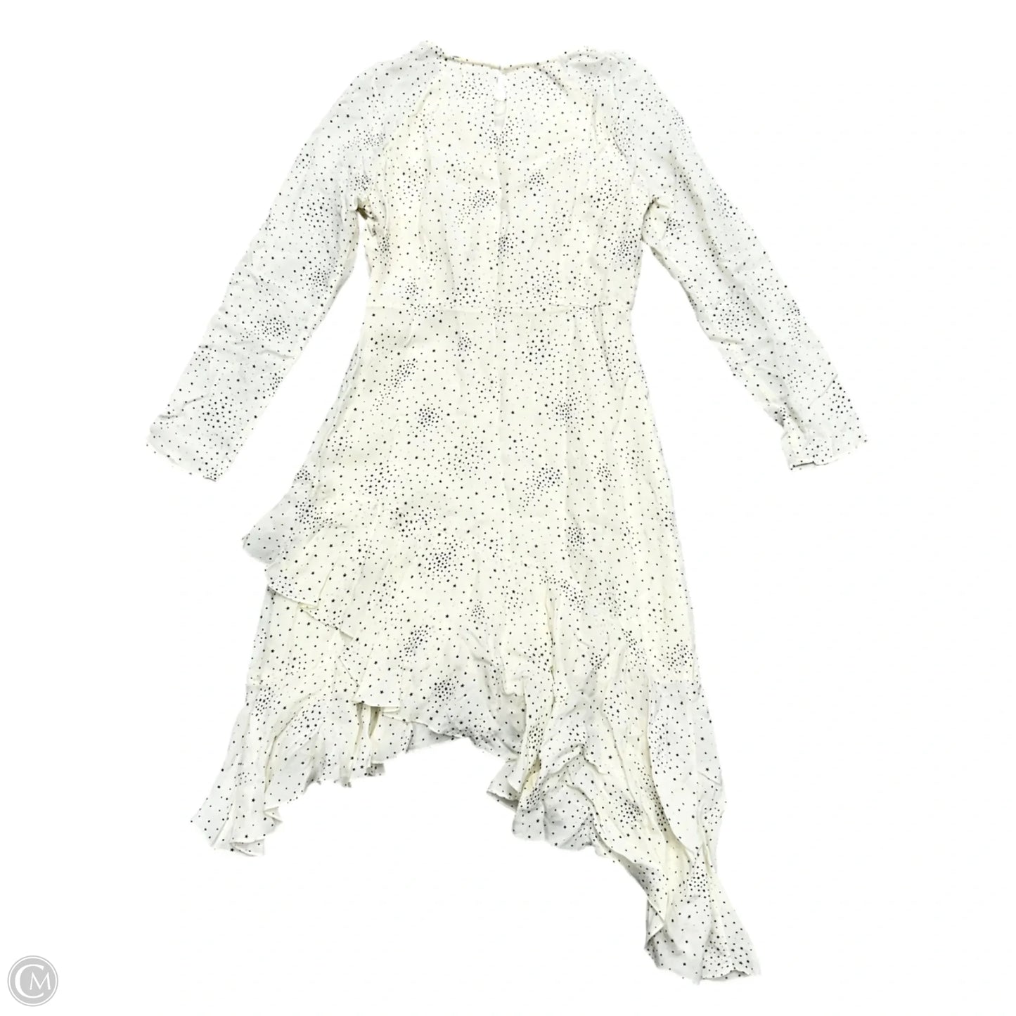 Dress Party Short By Maje In Black & Cream, Size: S