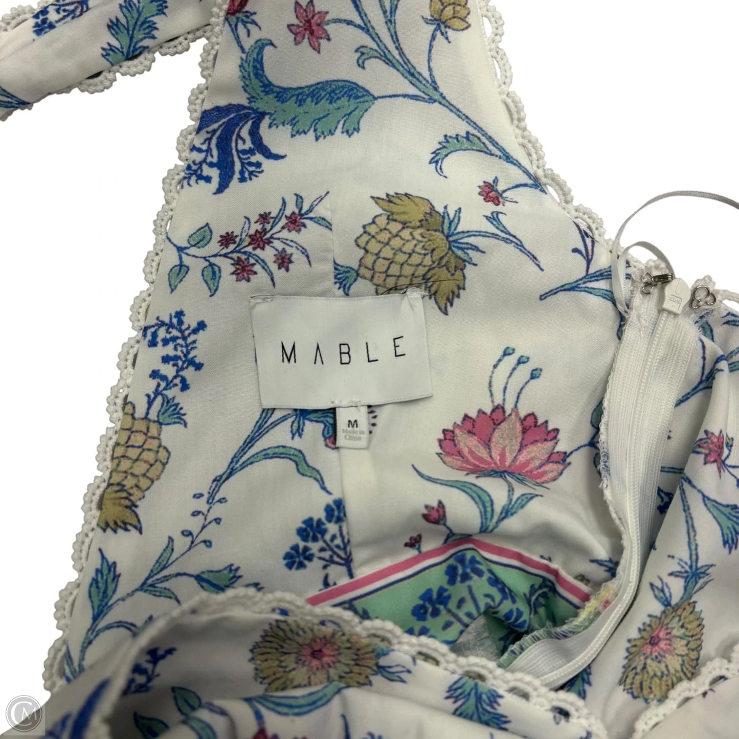 Dress Casual Maxi By Mable In White, Size: M