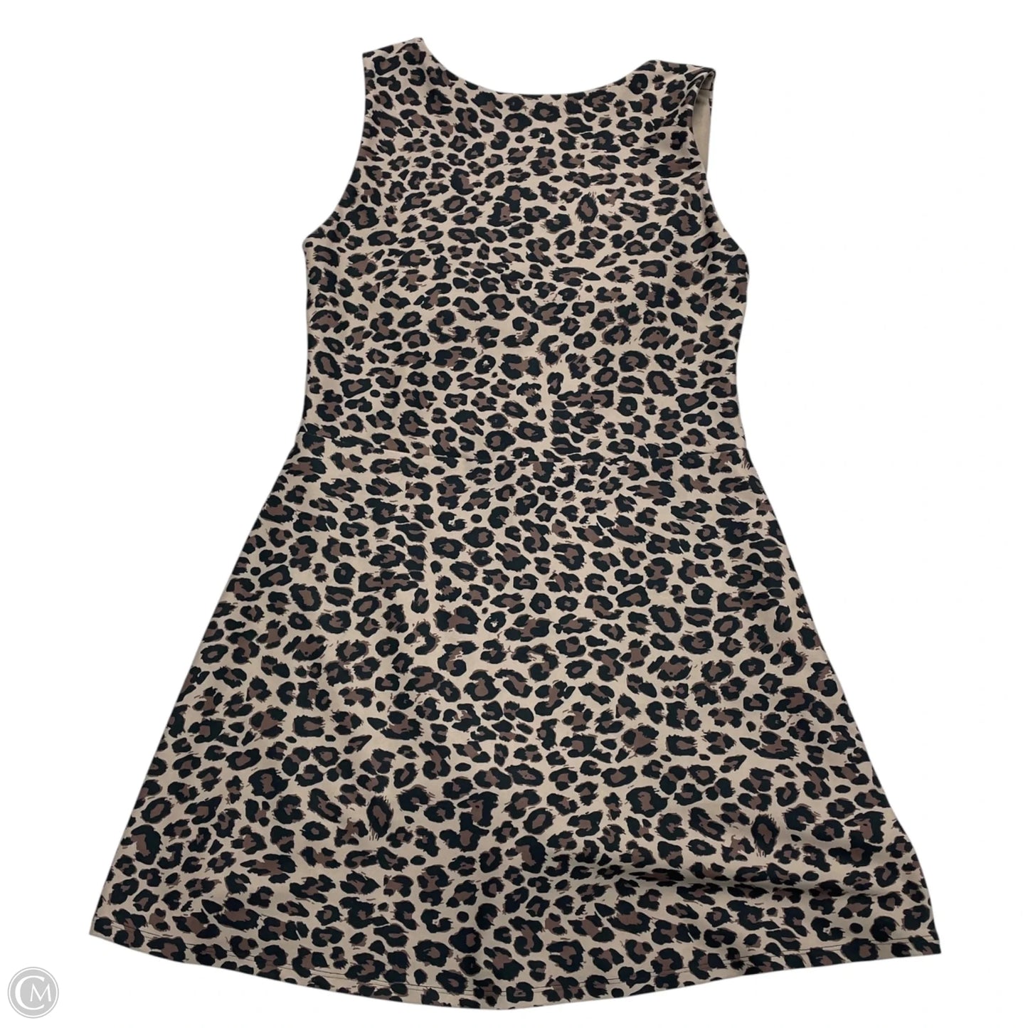 Athletic Dress By Ypb In Leopard Print, Size: L