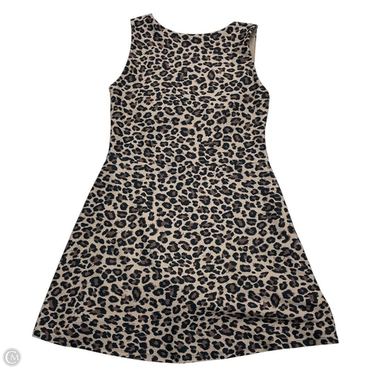 Athletic Dress By Ypb In Leopard Print, Size: L