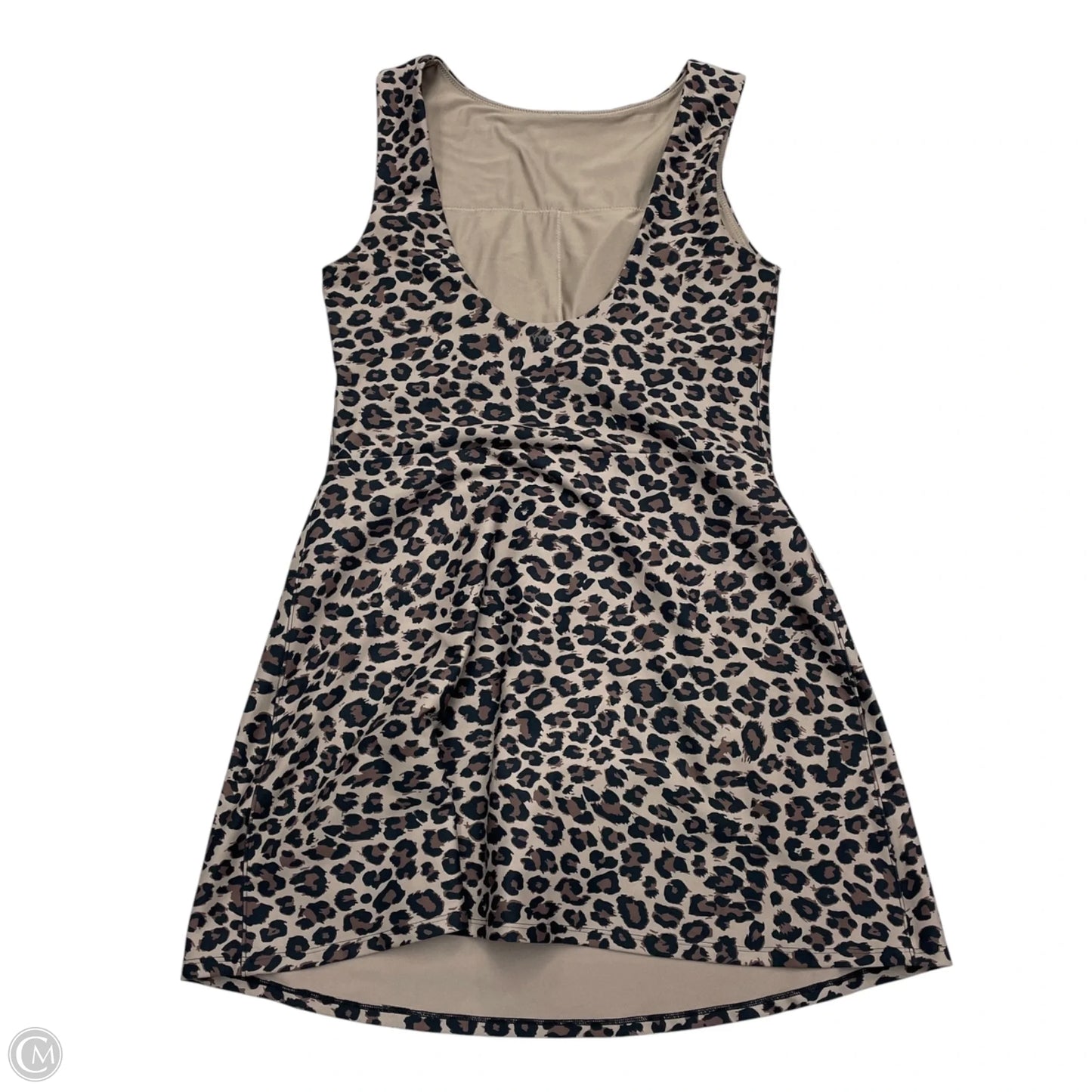 Athletic Dress By Ypb In Leopard Print, Size: L