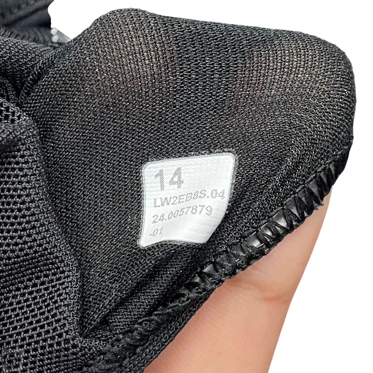 Athletic Bra By Lululemon In Black, Size: L