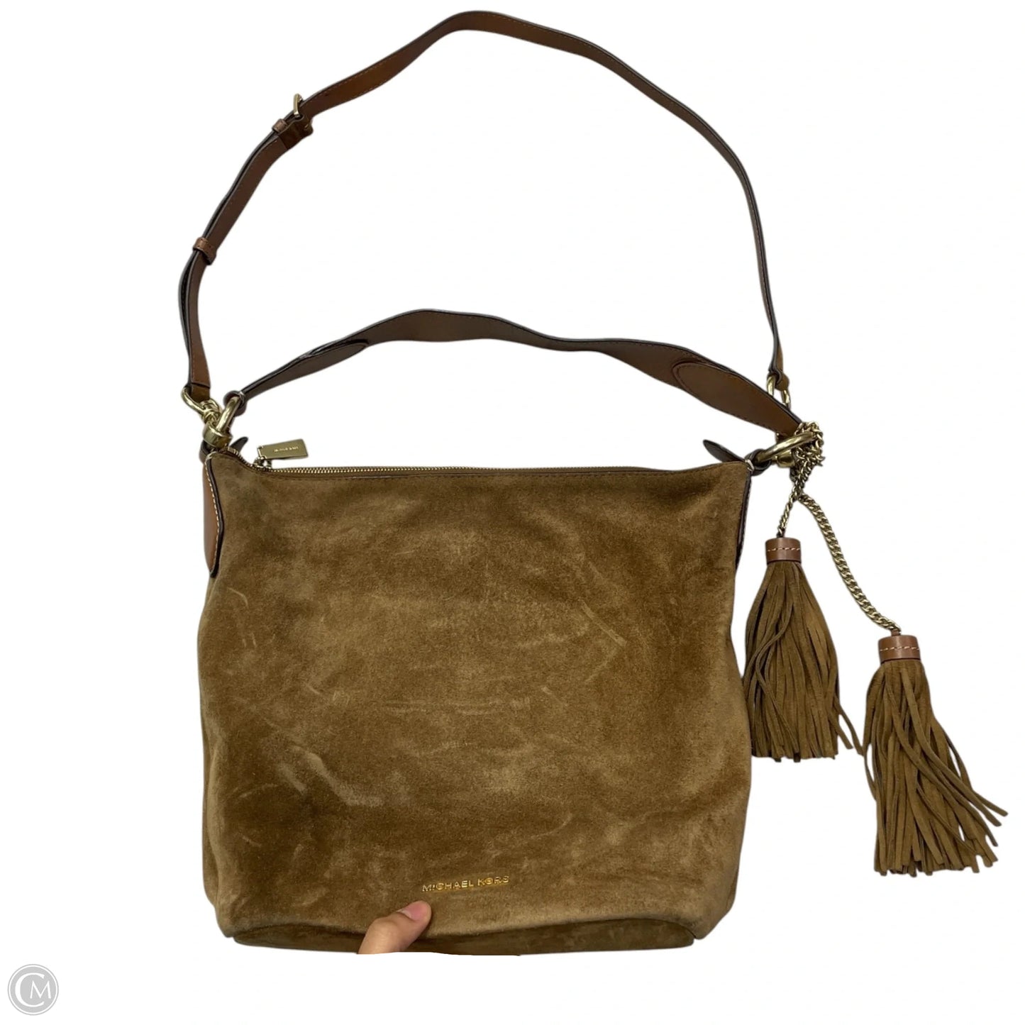 Crossbody Designer By Michael Kors, Size: Large