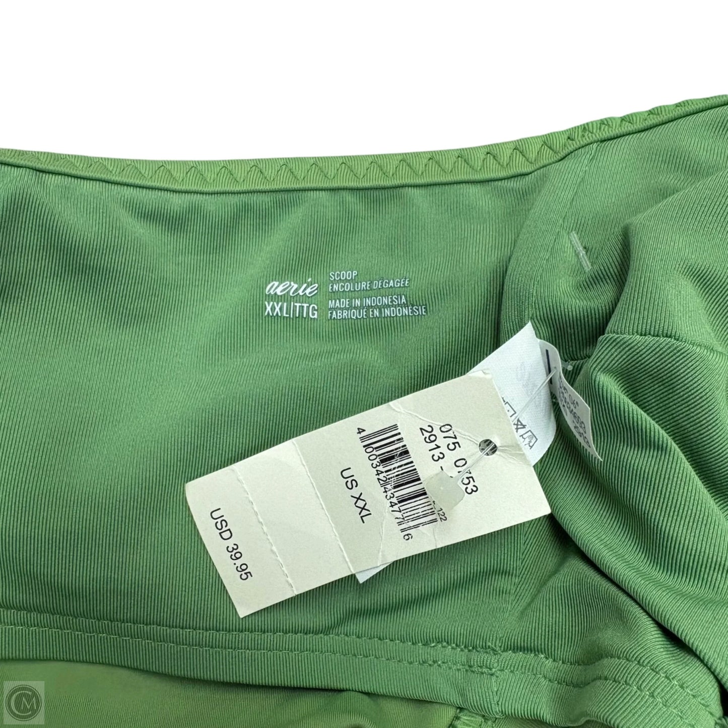 Swimsuit Top By Aerie In Green, Size: Xxl