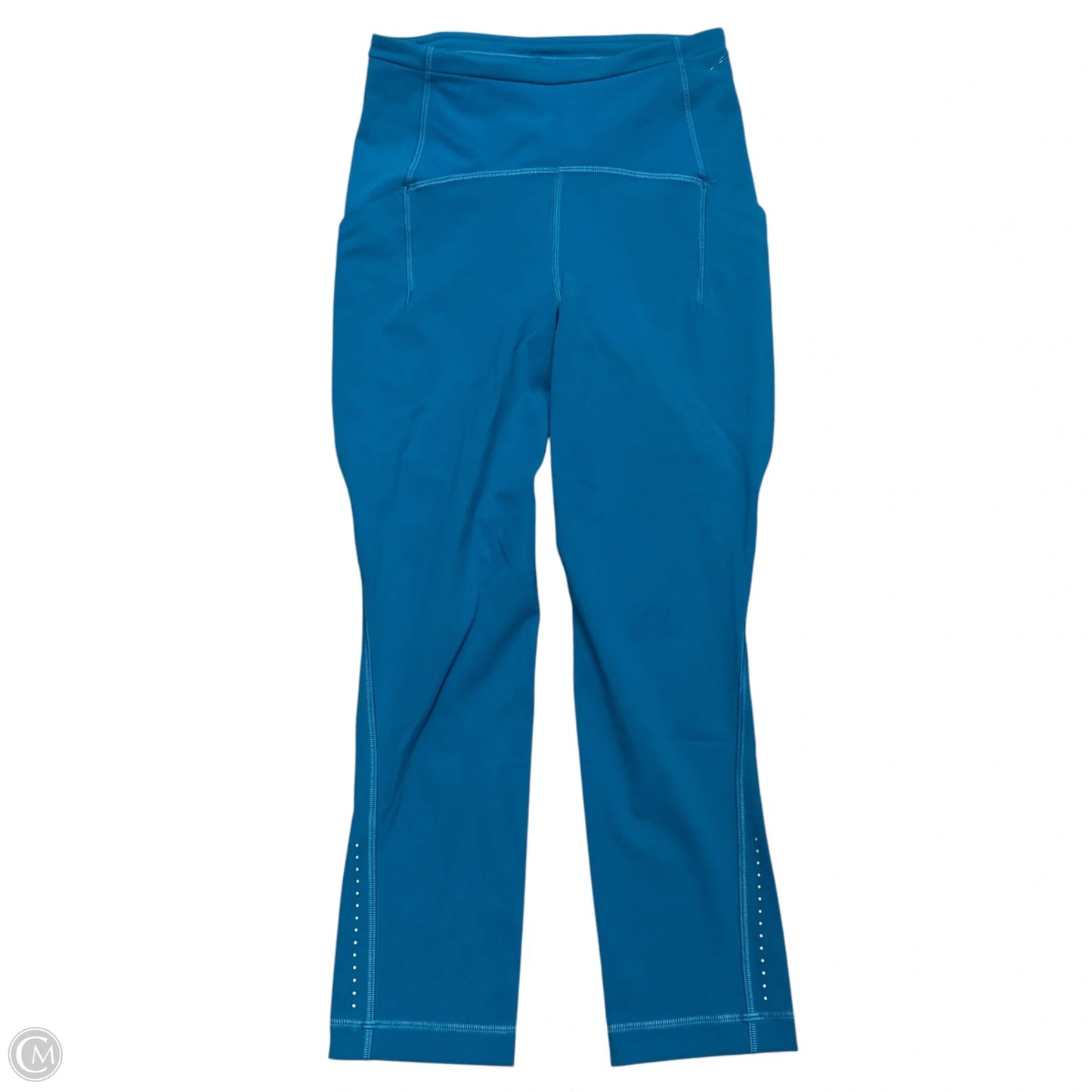 Athletic Leggings Capris By Lululemon In Blue, Size: Xs