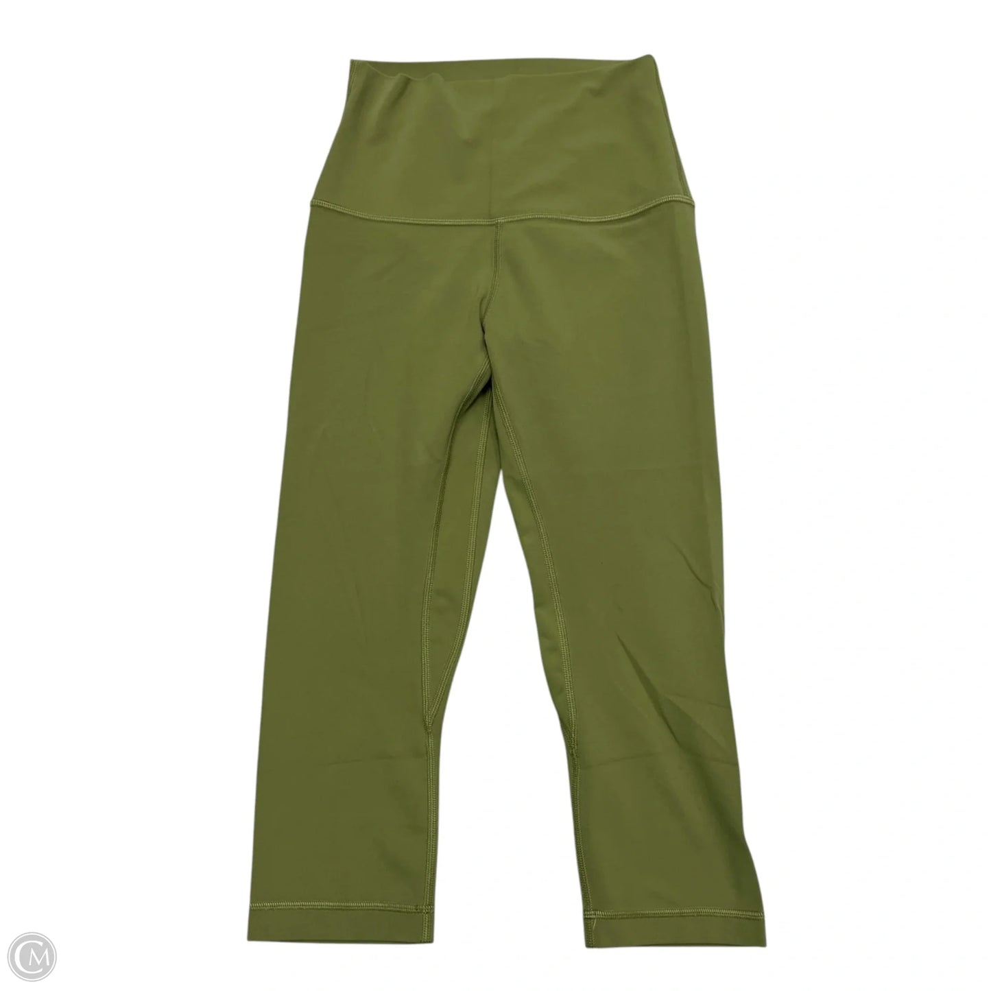 Athletic Leggings Capris By Lululemon In Green, Size: Xs