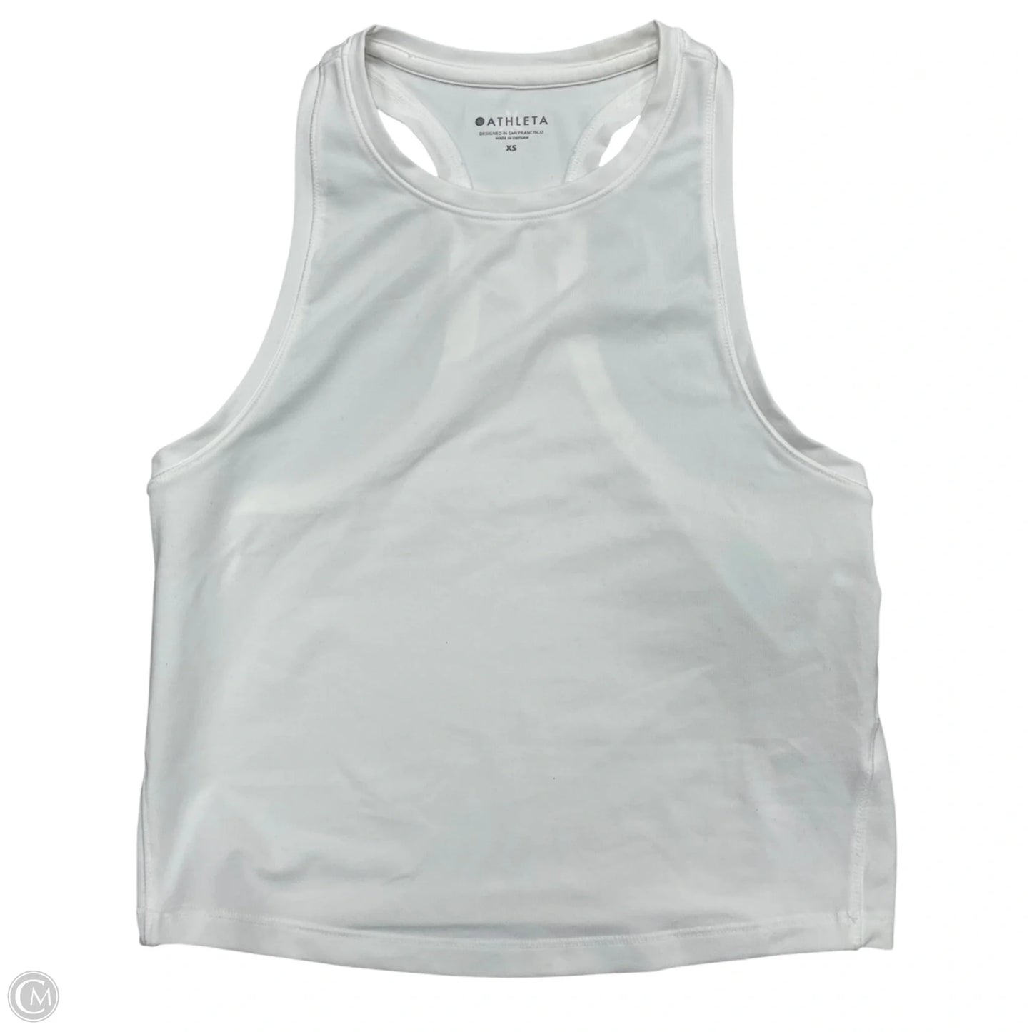 Athletic Tank Top By Athleta In White, Size: Xs