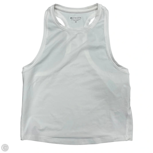 Athletic Tank Top By Athleta In White, Size: Xs