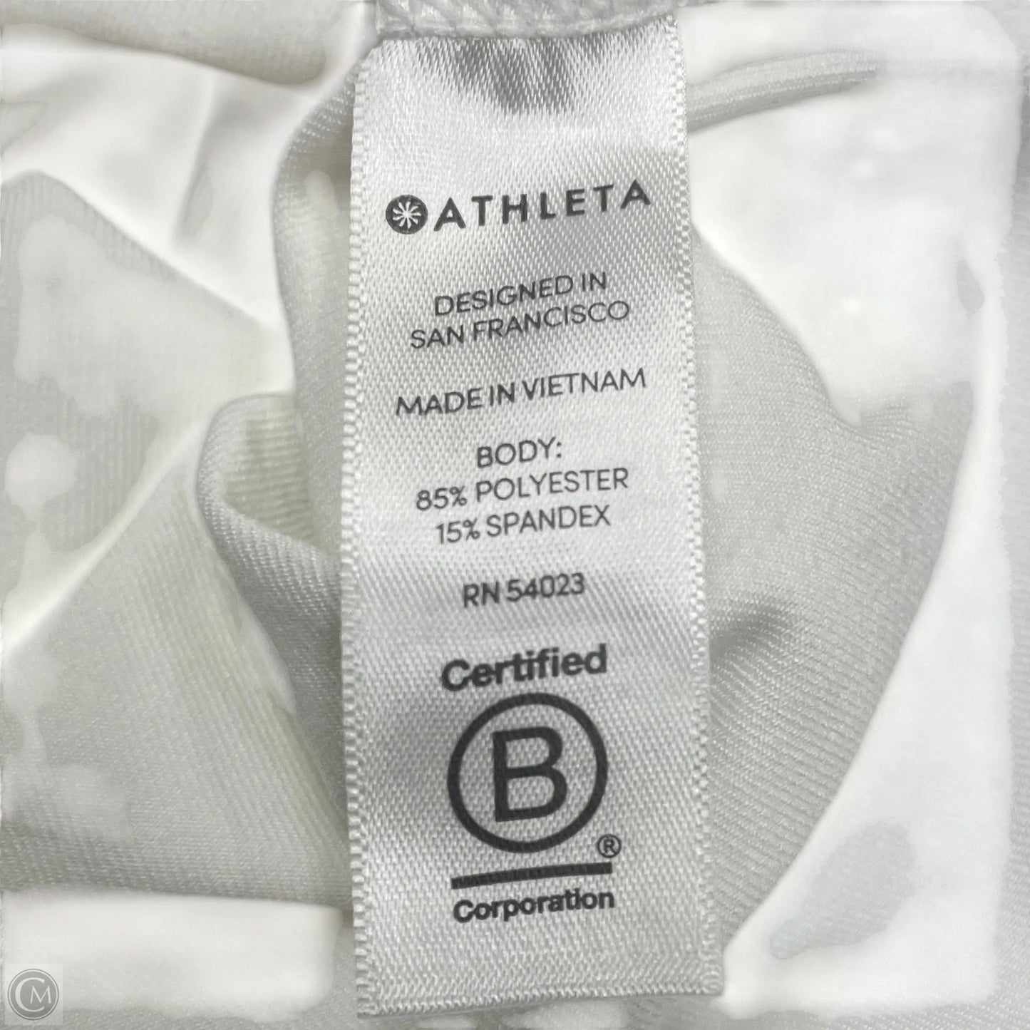 Athletic Tank Top By Athleta In White, Size: Xs