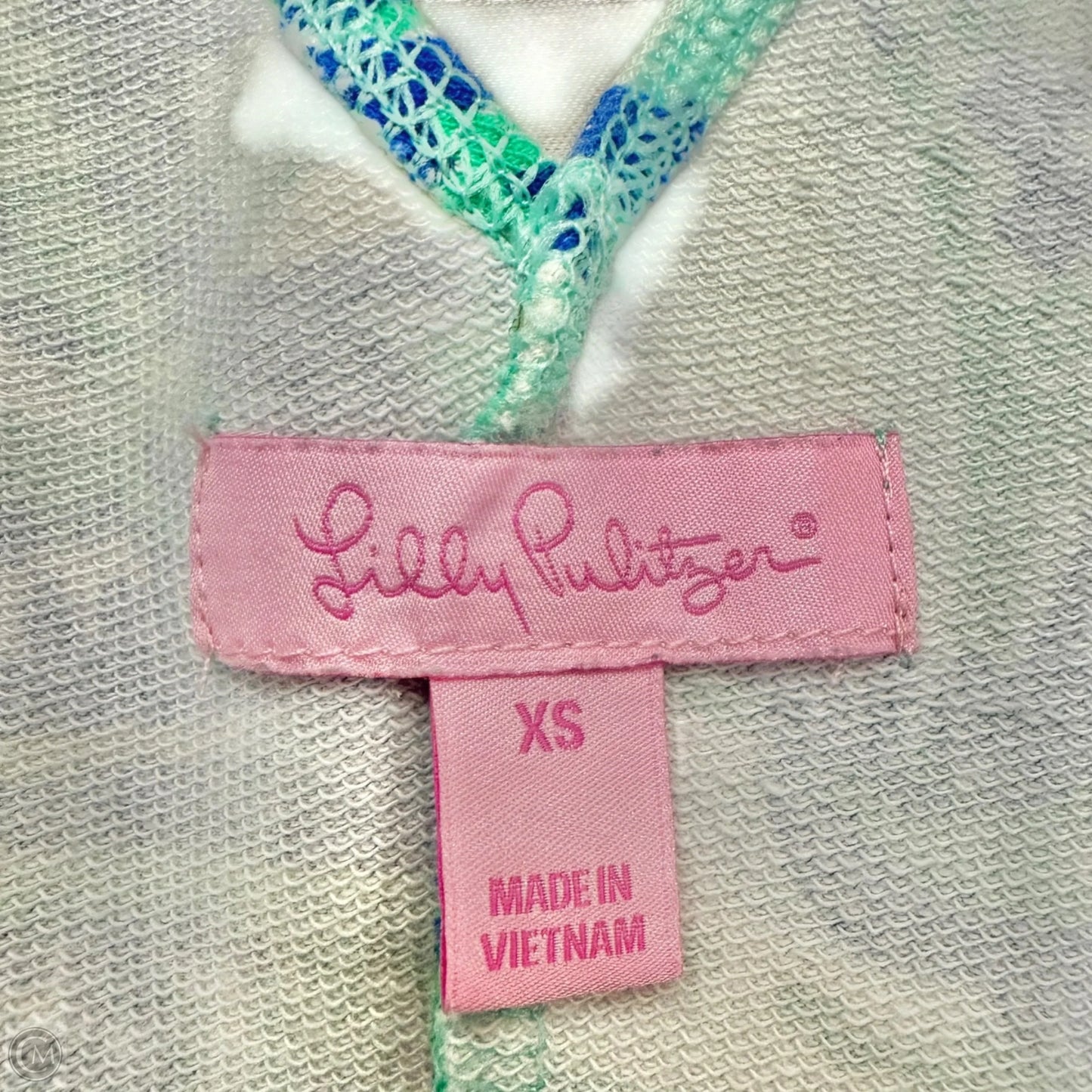 Dress Designer By Lilly Pulitzer In Blue & Green, Size: Xs