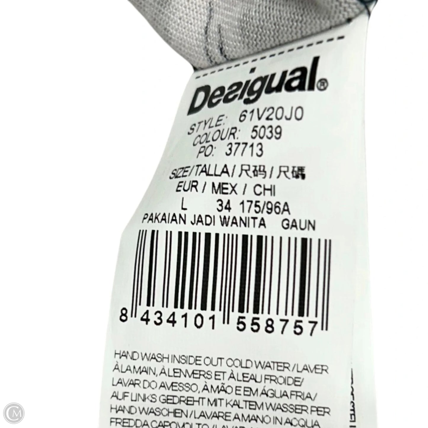 Dress Casual Midi By Desigual In Floral Print, Size: S