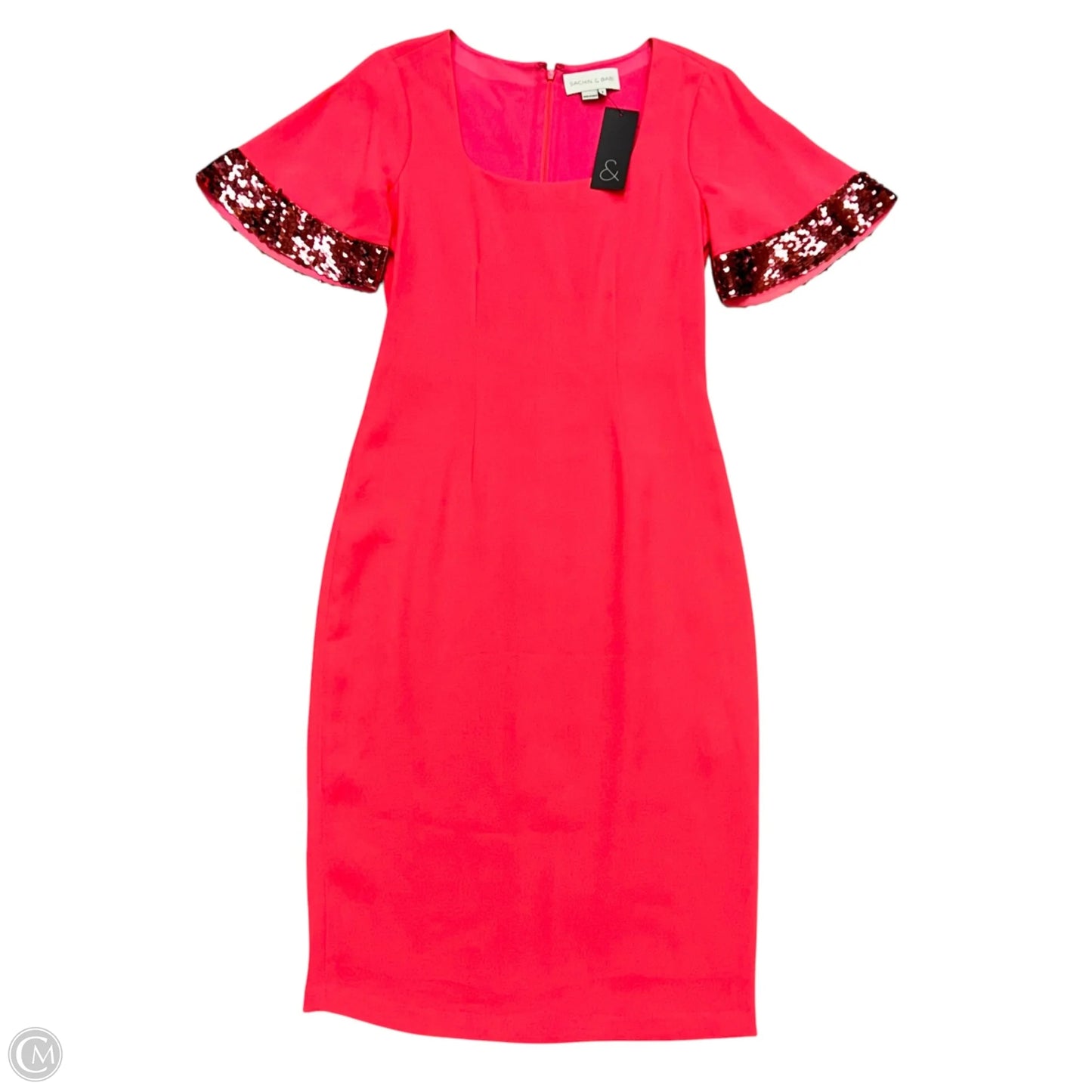 Dress Party Midi By Sachin & Babi In Pink, Size: Xs