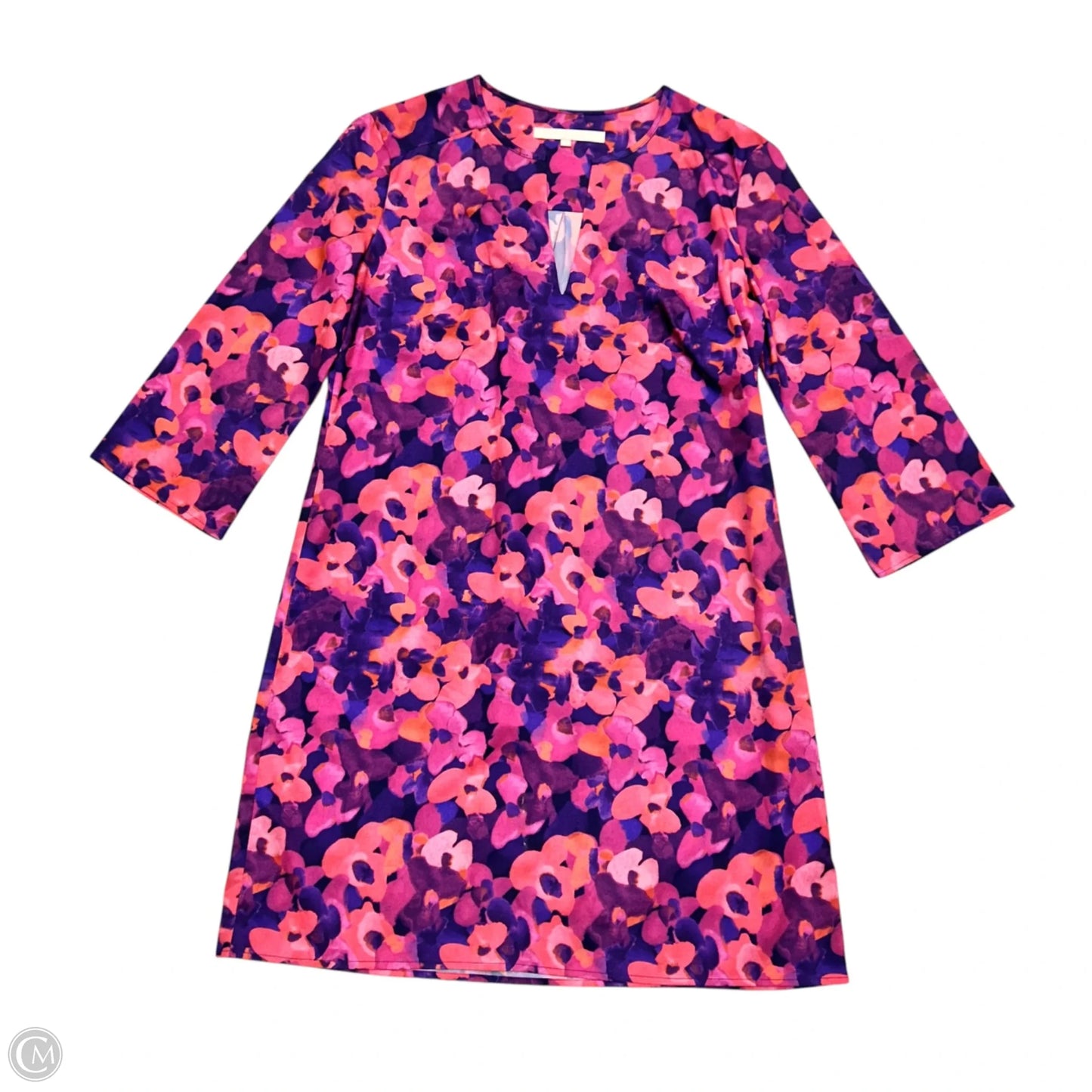 Dress Casual Short By Hutch In Pink & Purple, Size: S