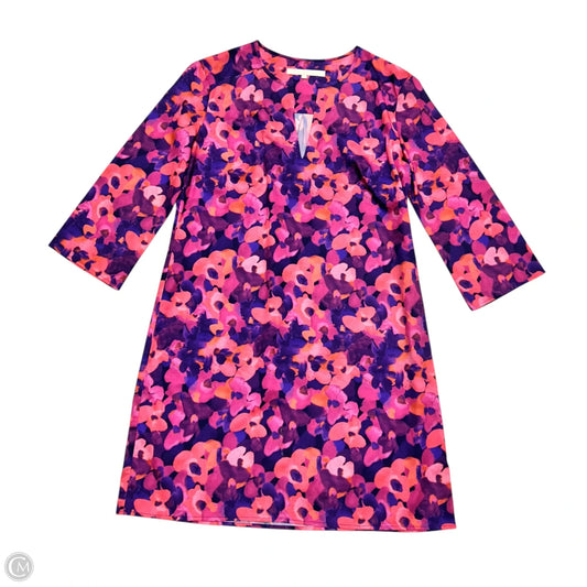Dress Casual Short By Hutch In Pink & Purple, Size: S