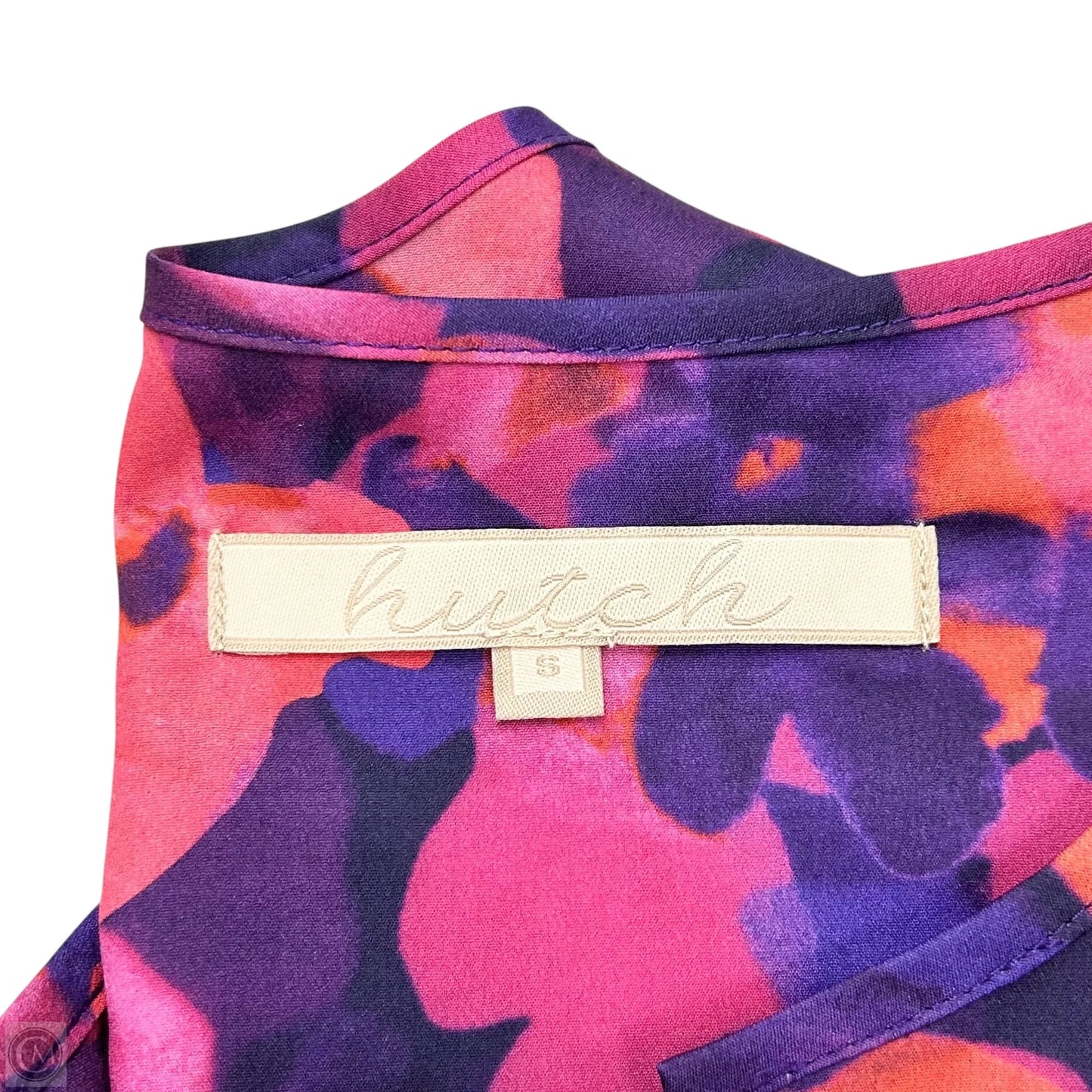 Dress Casual Short By Hutch In Pink & Purple, Size: S