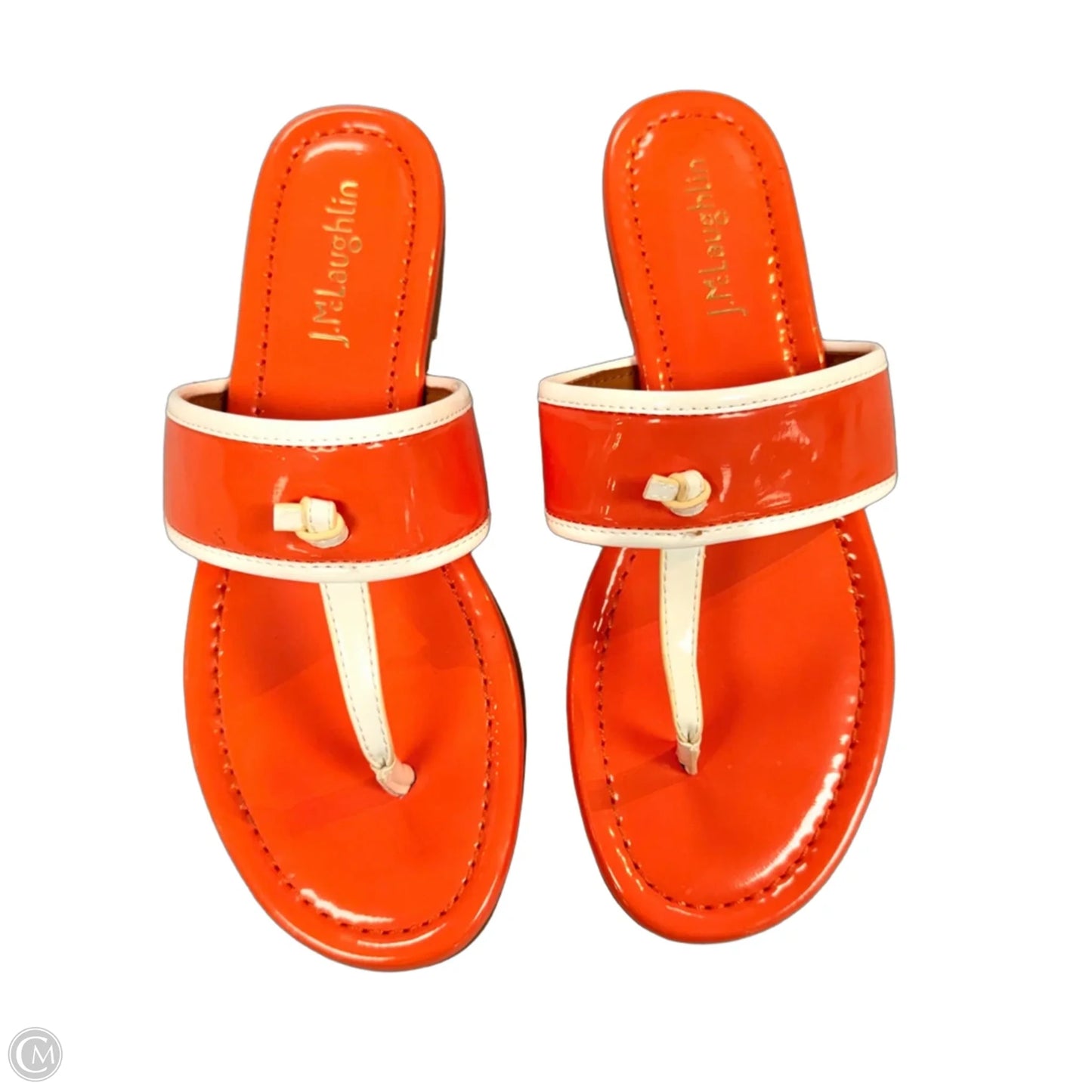 Sandals Flats By J Mclaughlin In Orange, Size: 6