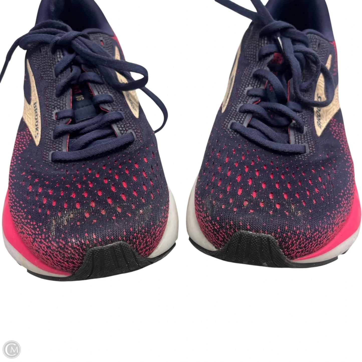 Shoes Athletic By Brooks In Blue & Red, Size: 8.5