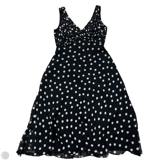 Dress Party Long By Adrianna Papell In Black & White, Size: S