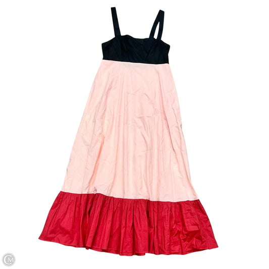 Dress Designer By Kate Spade In Black & Pink, Size: S