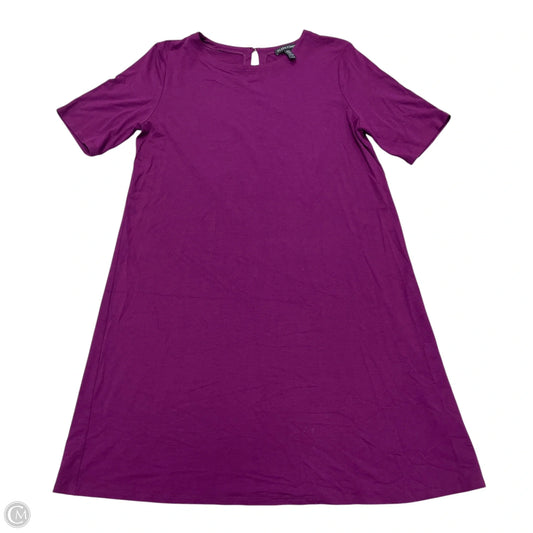 Dress Casual Short By Eileen Fisher In Purple, Size: Xs