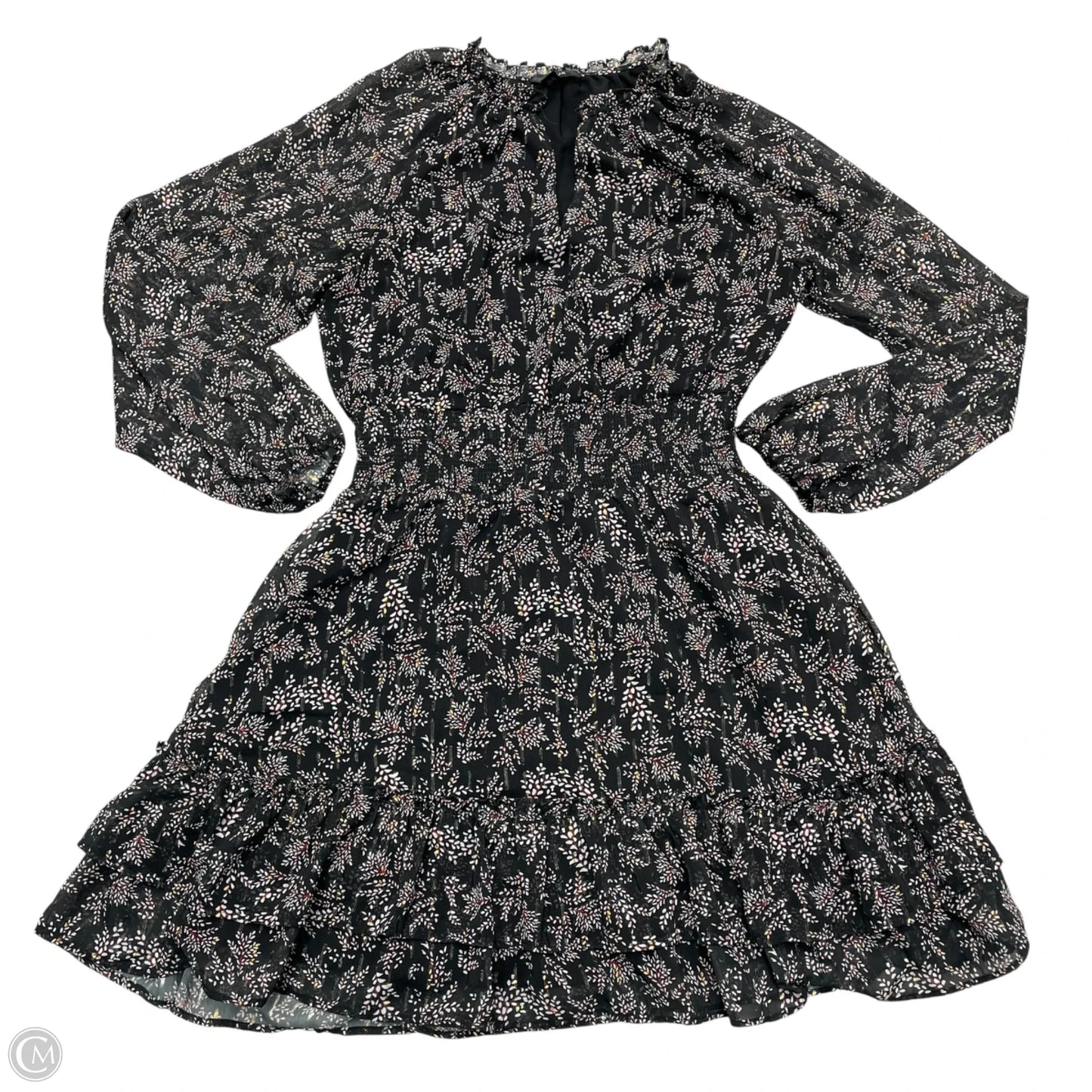 Dress Casual Short By Aqua In Black & Brown, Size: M