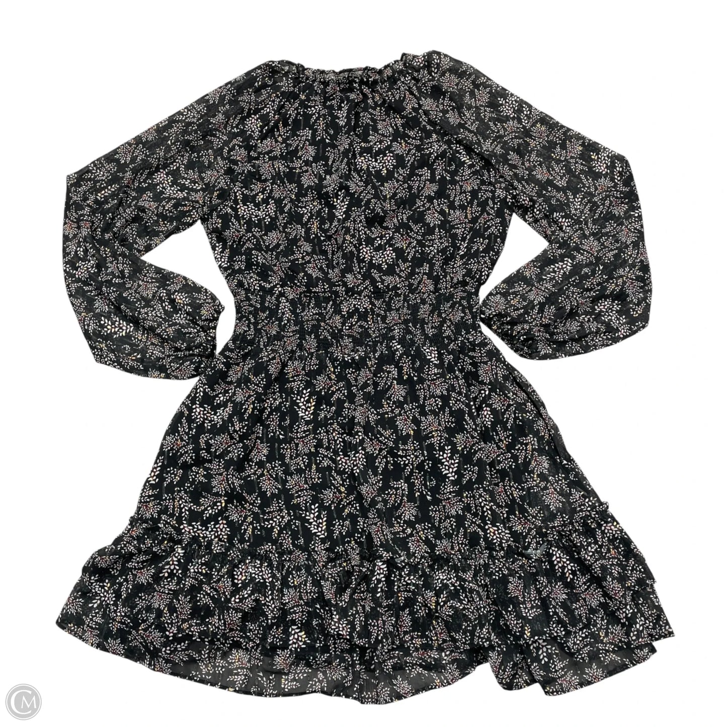 Dress Casual Short By Aqua In Black & Brown, Size: M
