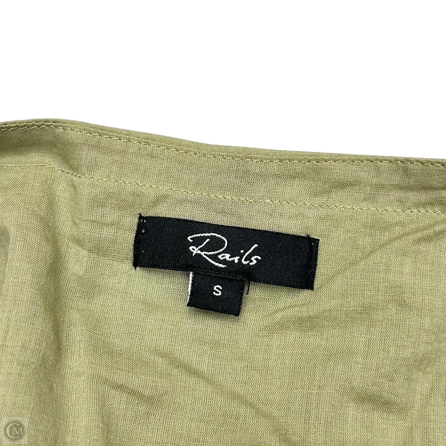 Dress Casual Midi By Rails In Green, Size: S