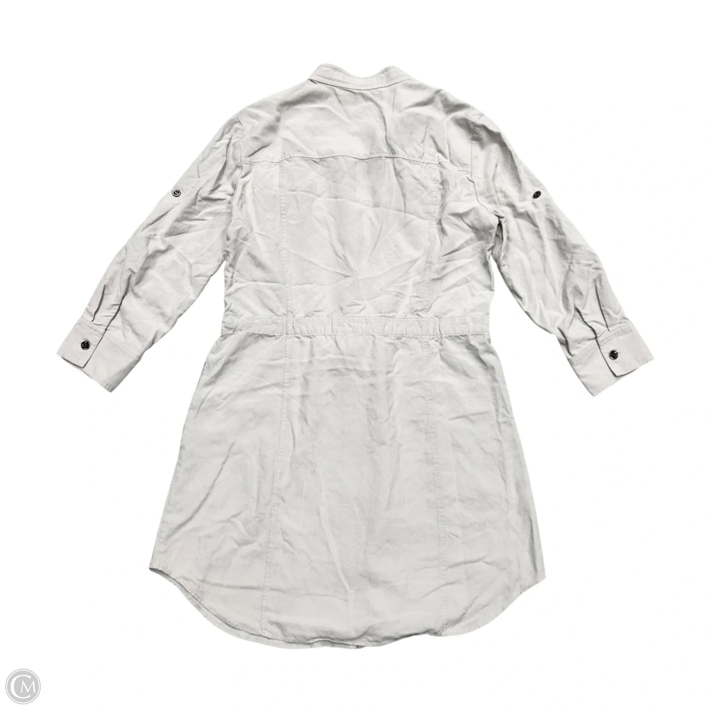 Dress Designer By Lafayette 148 In Beige, Size: S