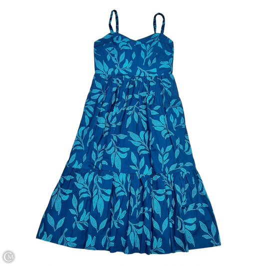 Dress Casual Maxi By J. Crew In Blue, Size: S