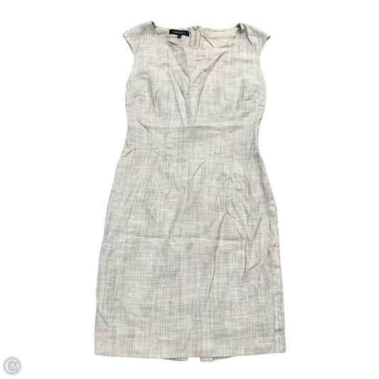 Dress Designer By Lafayette 148 In Taupe, Size: Xs