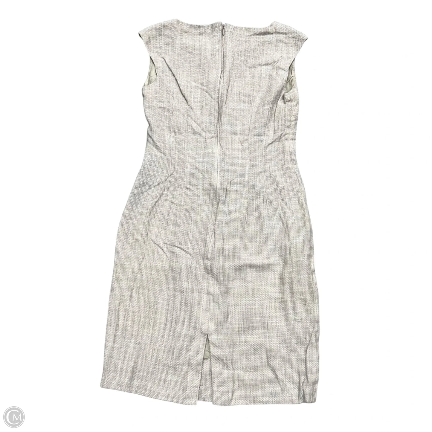 Dress Designer By Lafayette 148 In Taupe, Size: Xs