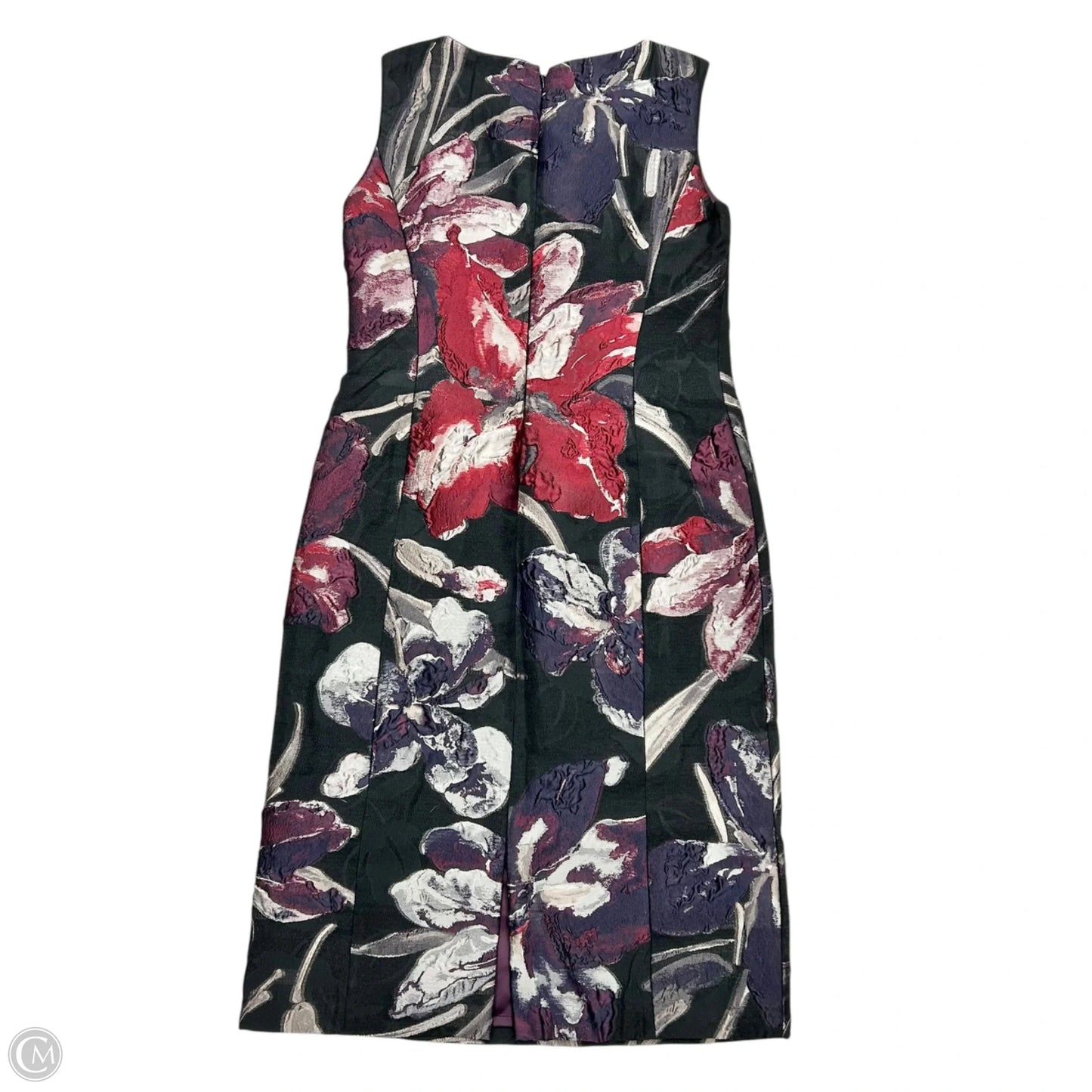 Dress Designer By Lafayette 148 In Black & Purple, Size: S