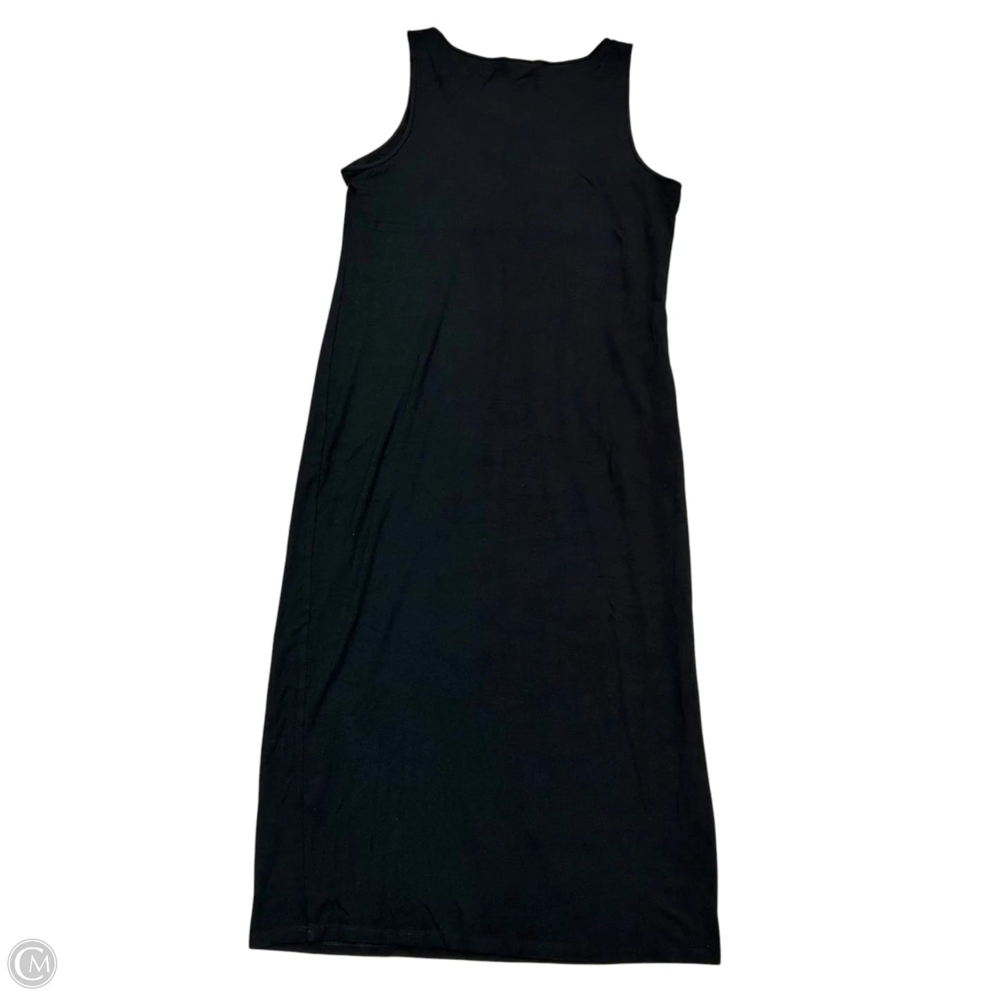 Dress Casual Midi By Eileen Fisher In Black, Size: Mp