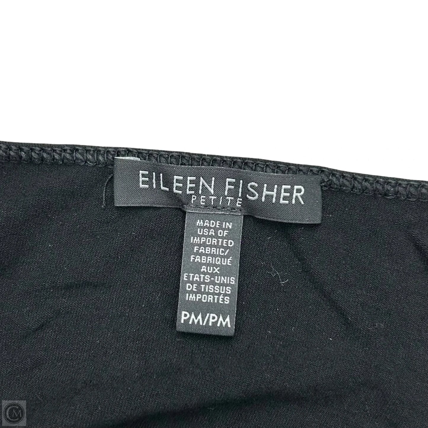 Dress Casual Midi By Eileen Fisher In Black, Size: Mp