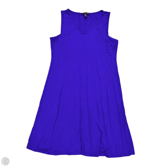 Dress Casual Midi By Eileen Fisher In Blue, Size: S