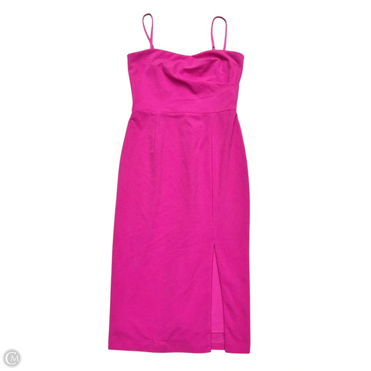 Dress Party Midi By Dress The Population In Pink, Size: M